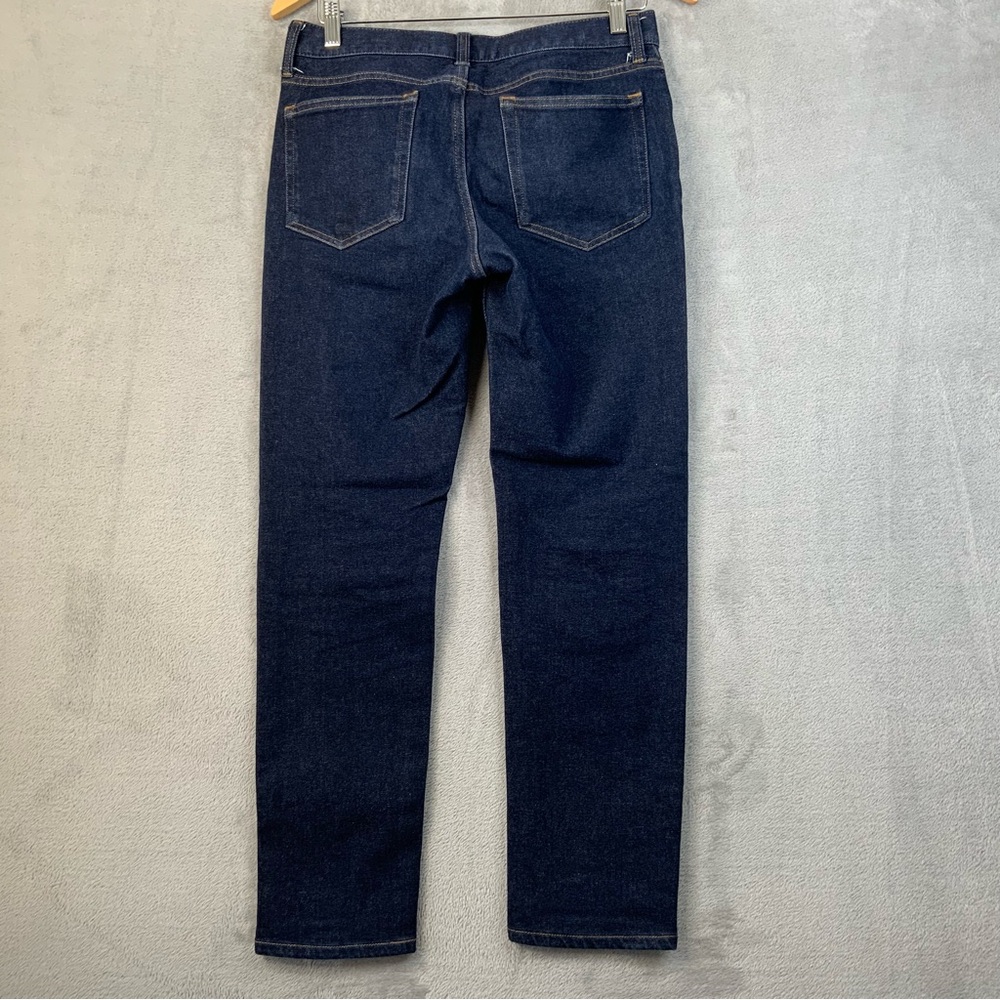 Everlane The Slim 4 - Way Stretch Organic Jeans Uniform Dark Wash Indigo 29 x 30 - Picture 2 of 7